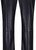 MONARI Blue Straight Cut Imitation Leather Trousers | 409040