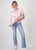 MONARI Pink T-Shirt With Floral Pattern | 409133
