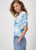 MONARI Blue T-Shirt With Floral Pattern | 409167