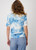 MONARI Blue T-Shirt With Floral Pattern | 409167