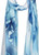 MONARI Blue Scarf With Floral Pattern | 409435