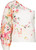 MONARI White One-Shoulder Blouse With Floral Pattern | 409907