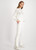 MONARI White Wide-Leg Trousers With Tape | 807716
