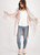 MONARI Beige Light Scarf With Flowers | 807726