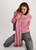 MONARI Pink Knitted Scarf | 808192