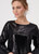 MONARI Black Sequin Dress | 808277