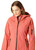 ILSE JACOBSEN 391-Spicedcoral Lined Raincoat | RAIN37