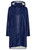 ILSE JACOBSEN 615-Estate Blue Light Detachable Hood Coat | RAIN71