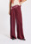 LAUREN VIDAL Vine Flowing Viscose Trousers With Pleats And Soft Fabric | AGATA