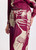 LAUREN VIDAL Raspberry Soft Viscose Pants With Plant Print And Flowing Cut | GALIA