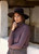LAUREN VIDAL 7/8 Wide Leg Pants. In Milano Check Pattern.