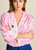 POM Lilies Pink Blouse
