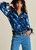 POM Blouse - Feathers Blue
