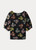 POM Black Top - Embroidery Sky Black | SP9136