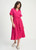 POM AMSTERDAM Pink Dress - Lynn Fuchsia | XSP9227