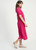 POM AMSTERDAM Pink Dress - Lynn Fuchsia | XSP9227
