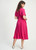 POM AMSTERDAM Pink Dress - Lynn Fuchsia | XSP9227