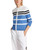 MARC CAIN Bright Azure Ladies Cardigan | WS3926M35