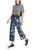 MARC CAIN Whtndblck Ranchi Leo-Print Scuba Jersey Trousers | WS8135J11