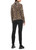 MARC CAIN Soft Moon Rock Body-Hugging Blazer In Nicki Velvet | XS3406J31