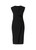 MARC CAIN Black Wrap-Look Dress | WC2120W56