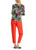 MARC CAIN Sfmlcht T-Shirt With Pleated Sleeves | WC4827J04