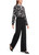 MARC CAIN Black Rhodos Trousers With Jogging Waistband | WC8110J42
