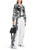 MARC CAIN White and Black Ladies Outdoor Jacket | WS1206W21