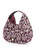 MARC CAIN Bright Rose Tan Handle Bag In Jacquard Knit | XCTJ05M61