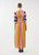 DEA KUDIBAL COMBINED DRESS WITH V NECKLINE | 0340124