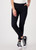 MONARI Black Drainpipe Trousers With Decorative Seams | 807382