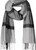 MONARI Gray Check Scarf With Tassels | 807719
