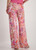 MONARI Apricot Ptd Paisley All-Over Pants