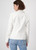 MONARI Off-White Denim Blazer With Lace | 409057