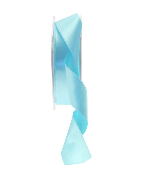 25mm Light Blue Satin Ribbon