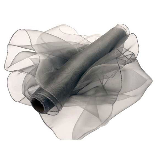 Silver Organza Roll (40cm x 9m) Silver Organza Roll (40cm x 9m)