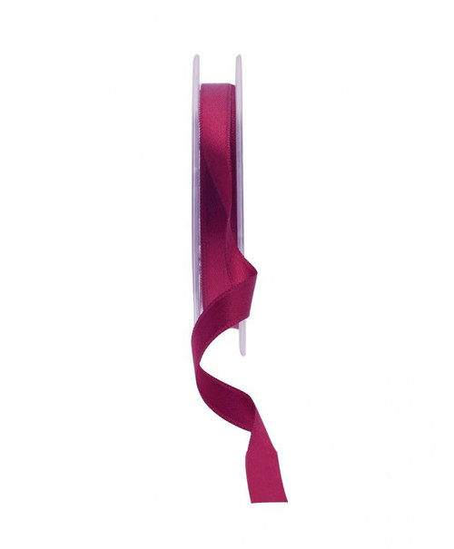 10mm Burgundy Satin Ribbon 10mm Burgundy Satin Ribbon