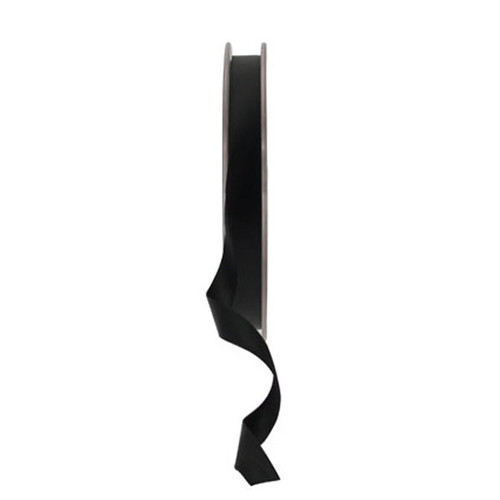 10mm Black Satin Ribbon 10mm Black Satin Ribbon
