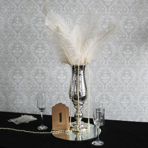 Cream Ostrich Feathers (5 Pack) Cream Ostrich Feathers (5 Pack)