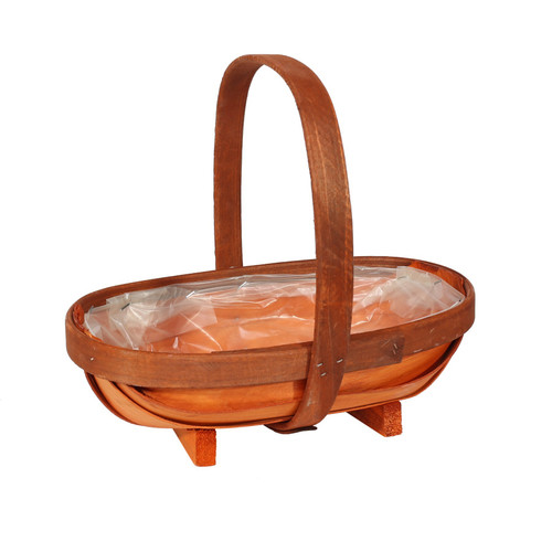 Stained Softwood Trug & Handle Stained Softwood Trug & Handle