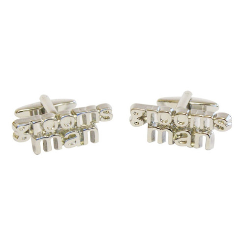 Groomsman Cut Out cufflinks Groomsman Cut Out cufflinks