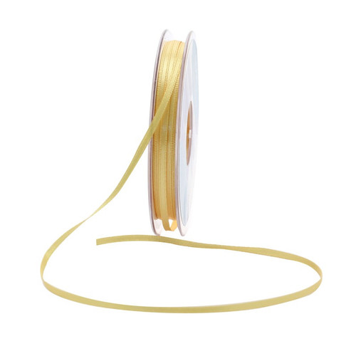 3mm Golden Yellow Satin Ribbon 3mm Golden Yellow Satin Ribbon