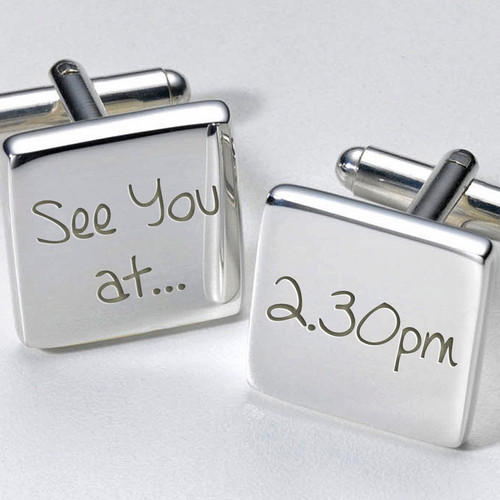 Personalised See you at Cufflinks