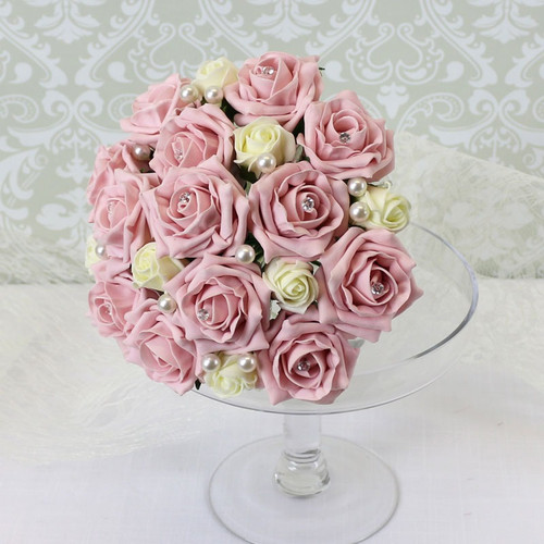 Personalised Sara Bouquet With Large Pearls (Medium) Personalised Sara Bouquet With Large Pearls (Medium)