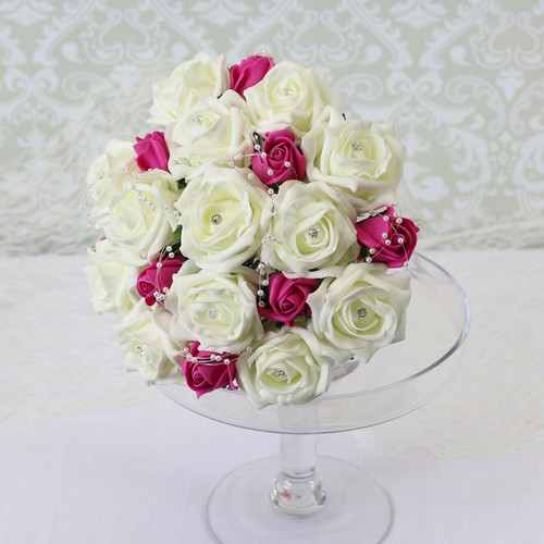 Personalised Sara Bouquet With Pearl Loops (Medium) Personalised Sara Bouquet With Pearl Loops (Medium)