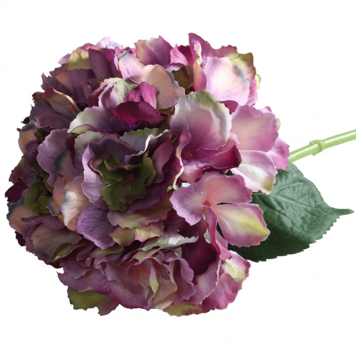 Antique Purple Short Stem Hydrangea (42cm) Antique Purple Short Stem Hydrangea (42cm)
