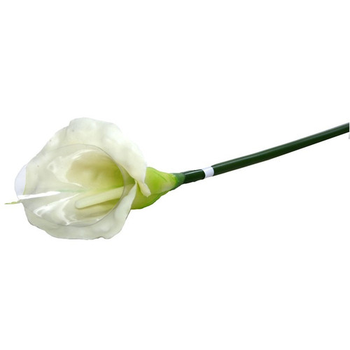 Medium Calla Lily Cream & Green