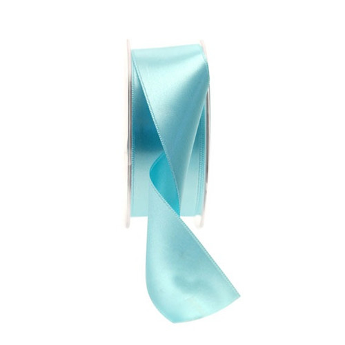 35mm Light Blue Satin Ribbon