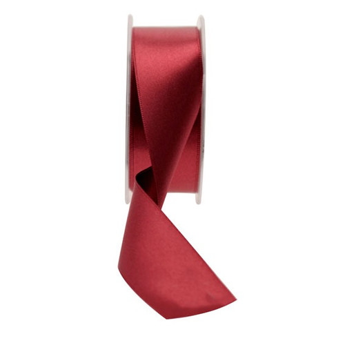 35mm Burgundy Satin Ribbon 35mm Burgundy Satin Ribbon