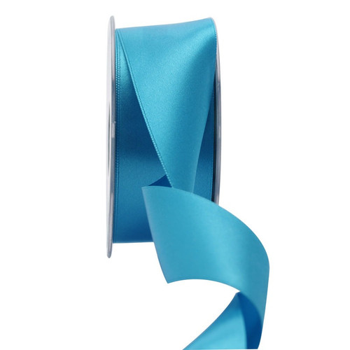 Turquoise Satin Ribbon 38mm Turquoise Satin Ribbon 38mm